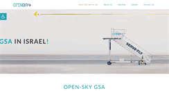 Desktop Screenshot of open-sky.co.il