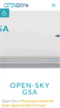 Mobile Screenshot of open-sky.co.il